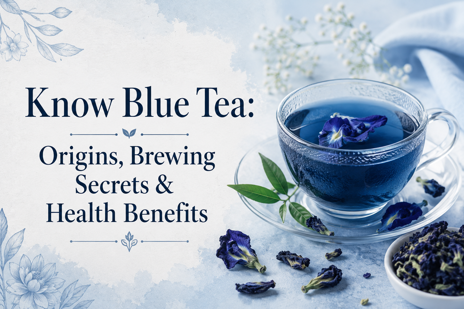 Know Blue Tea: Origins, Brewing Secrets & Health Benefits