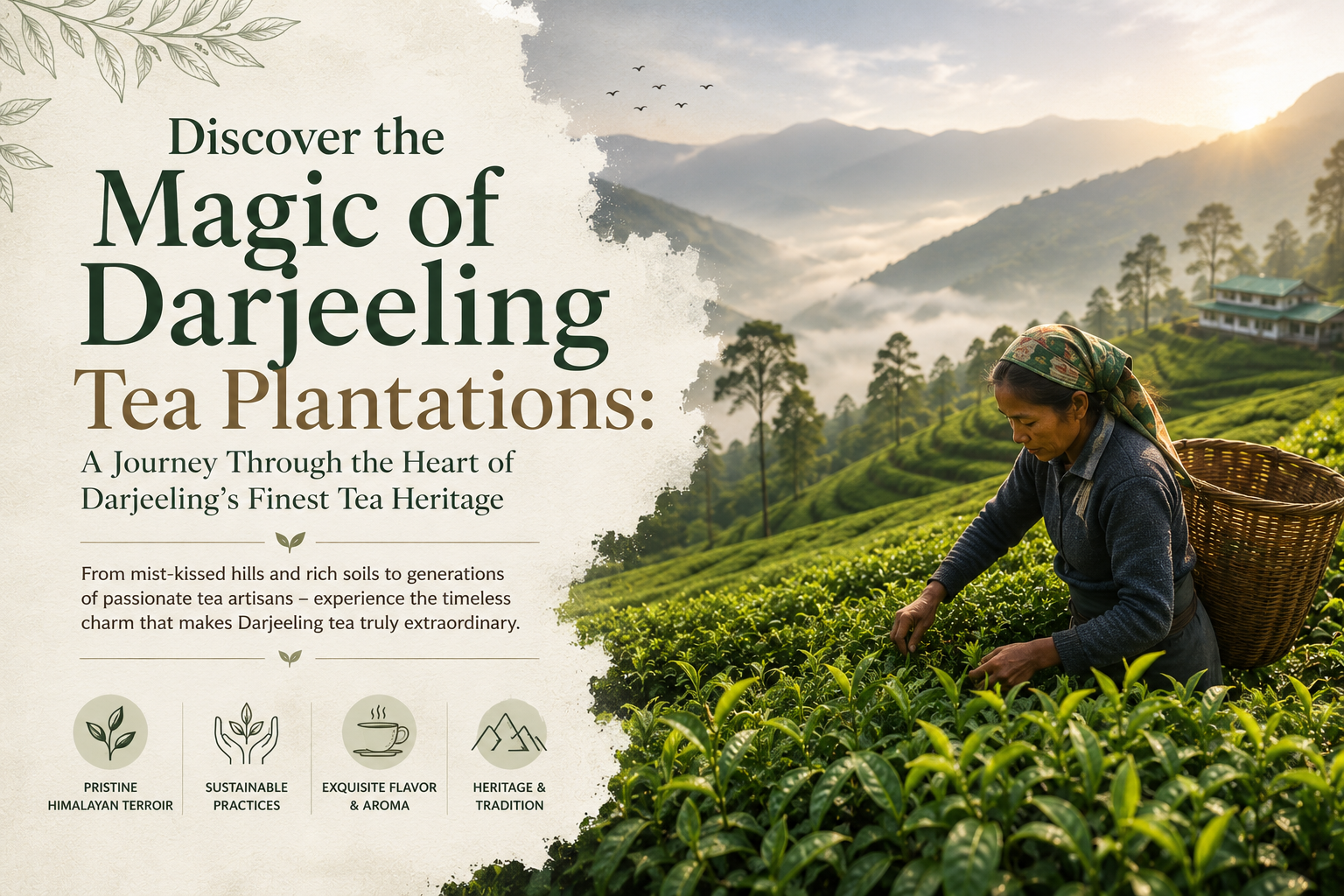 Discover the Magic of Darjeeling Tea Plantations