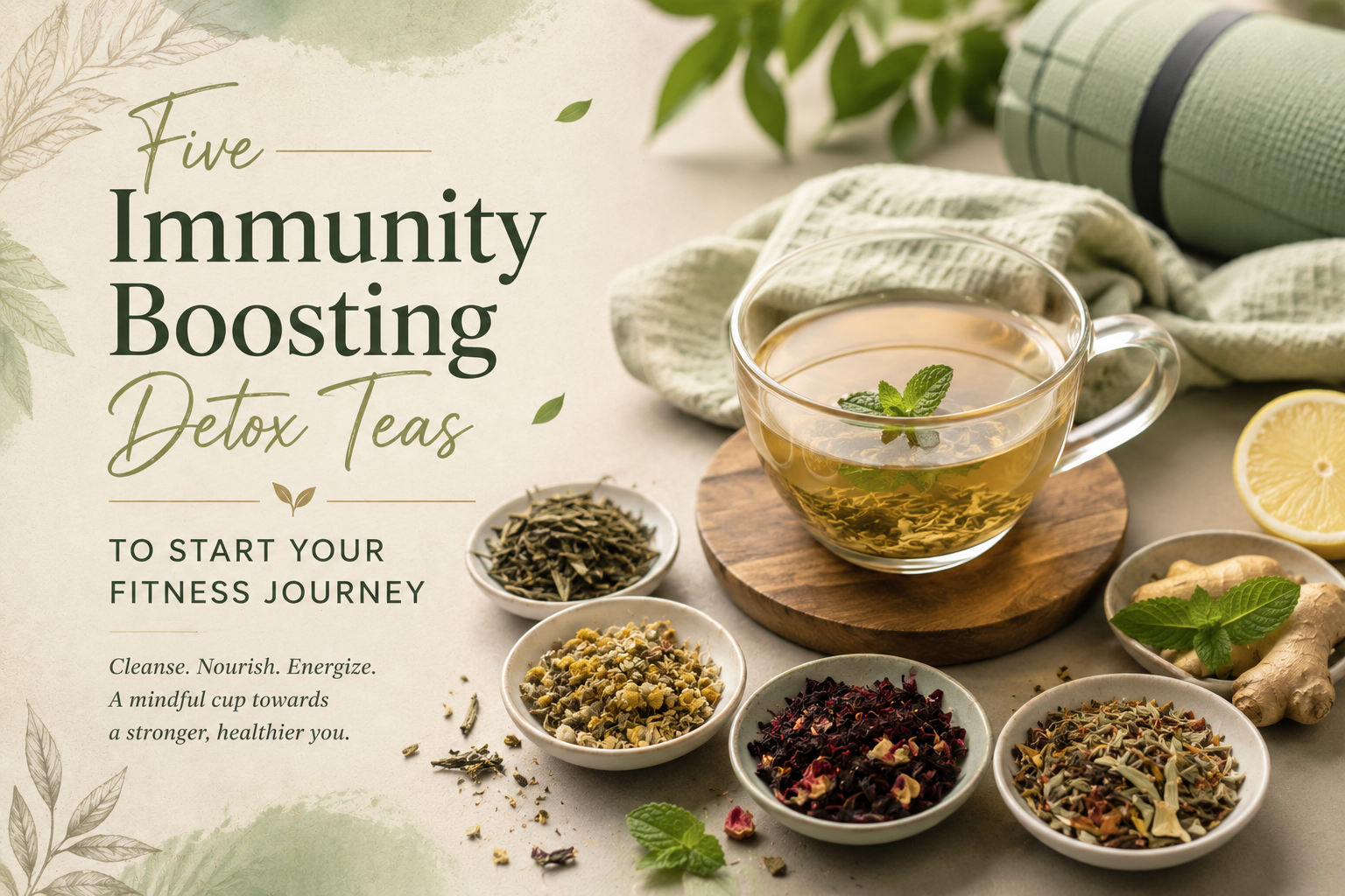 Five Immunity Boosting Detox Teas To Start Your Fitness Journey - Mayukh