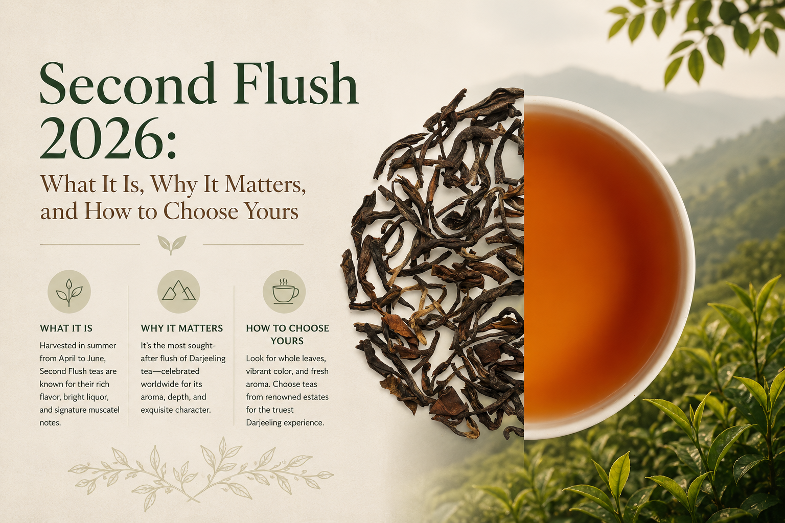 Second Flush 2026: What It Is, Why It Matters, and How to Choose Yours - Mayukh