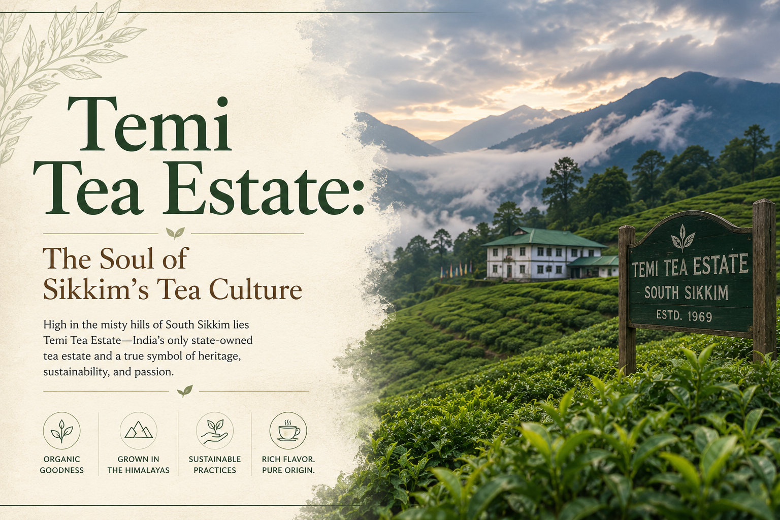 Temi Tea Estate: The Soul of Sikkim’s Tea Culture