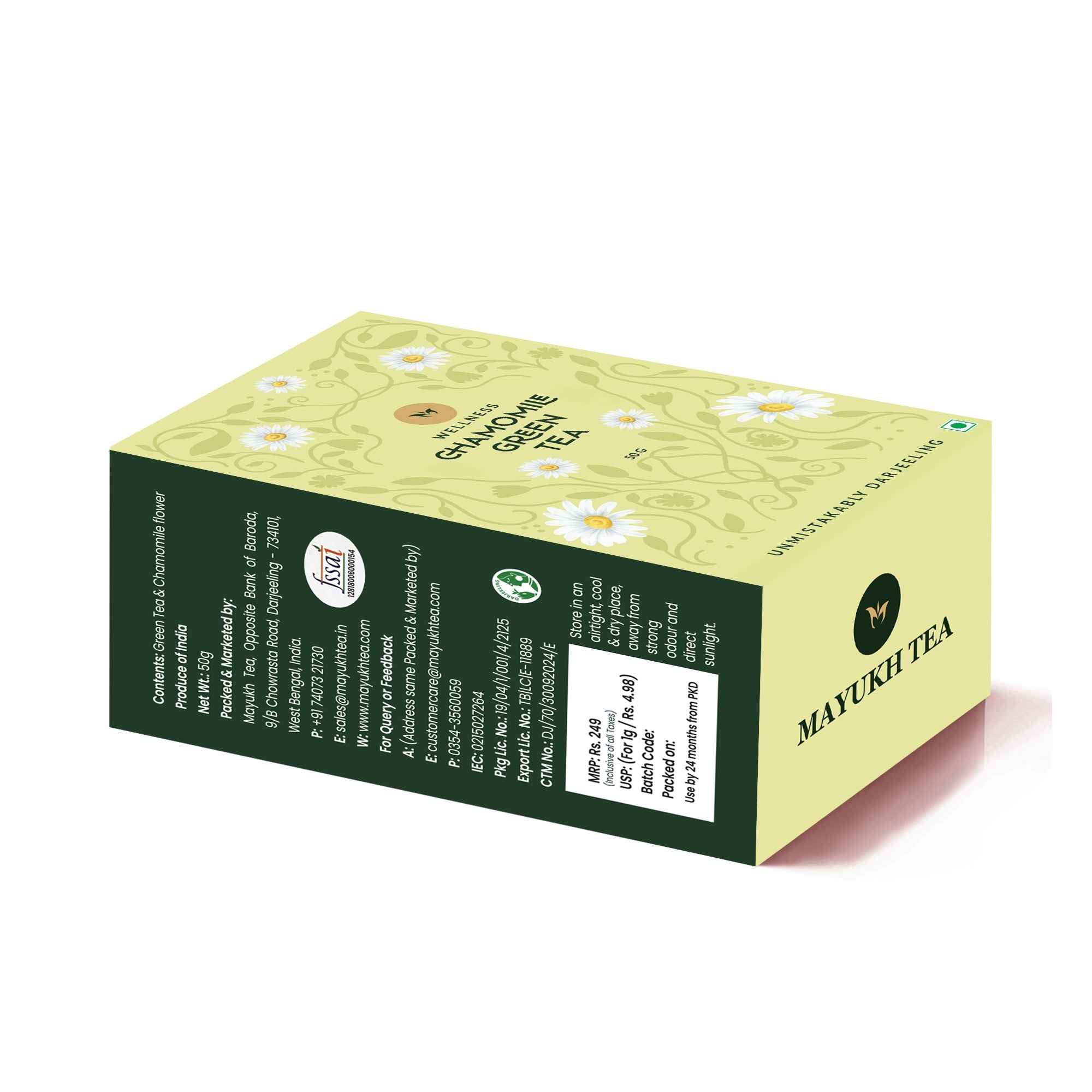 Chamomile Green Tea - Mayukh