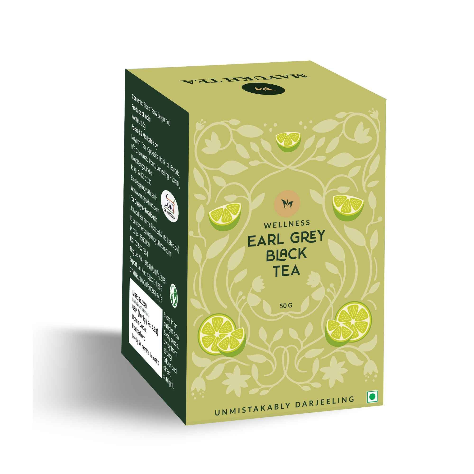 Earl Grey Black Tea - Mayukh
