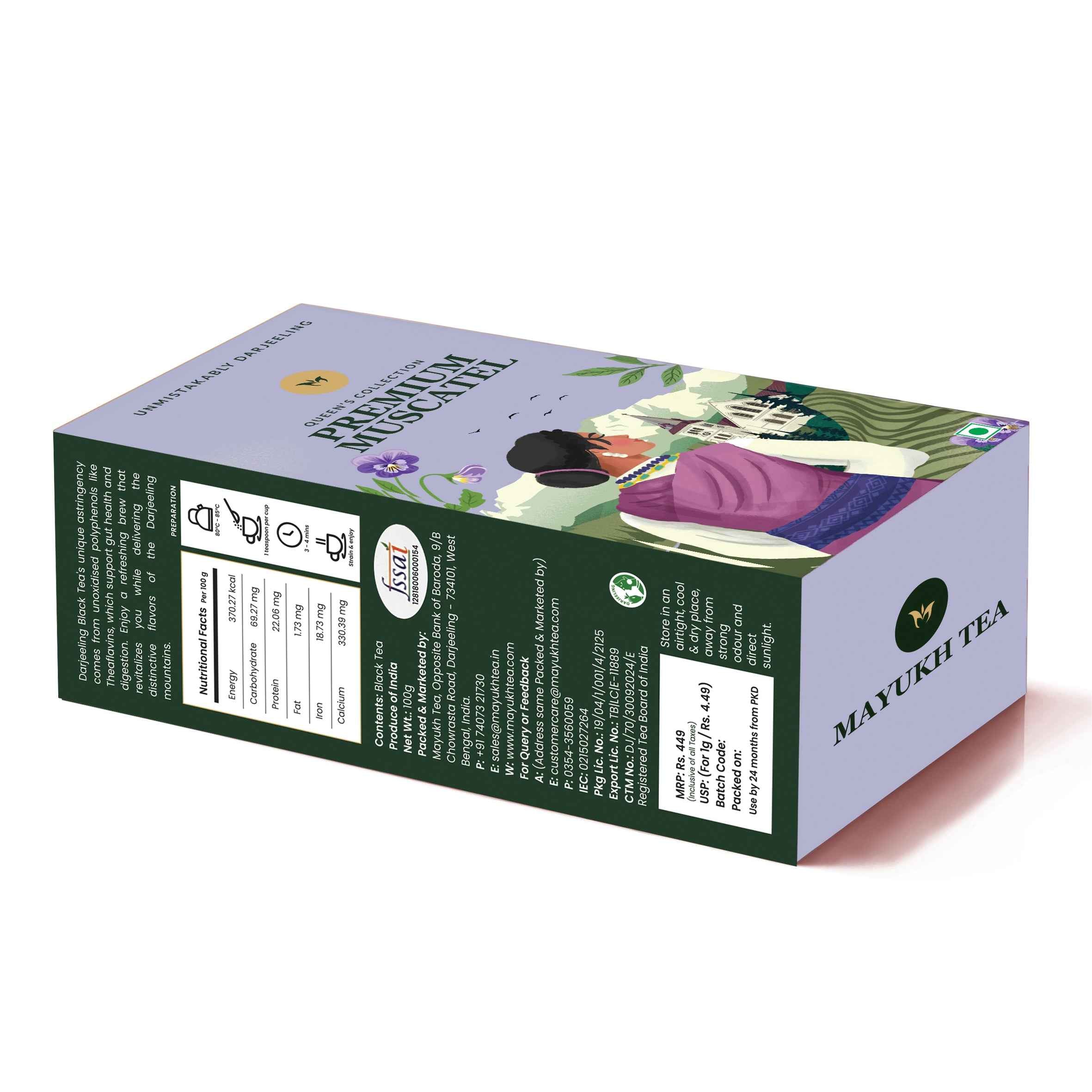 Premium Darjeeling Muscatel Second Flush Tea | Authentic Muscatel Tea ...