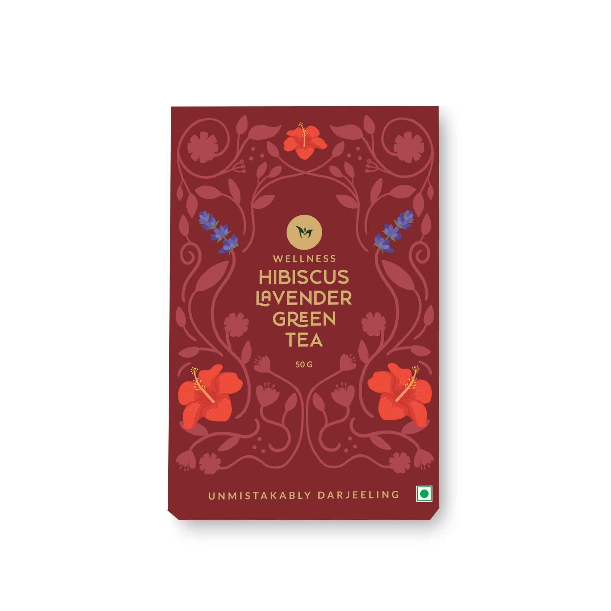 Hibiscus Lavender Green Tea - Mayukh