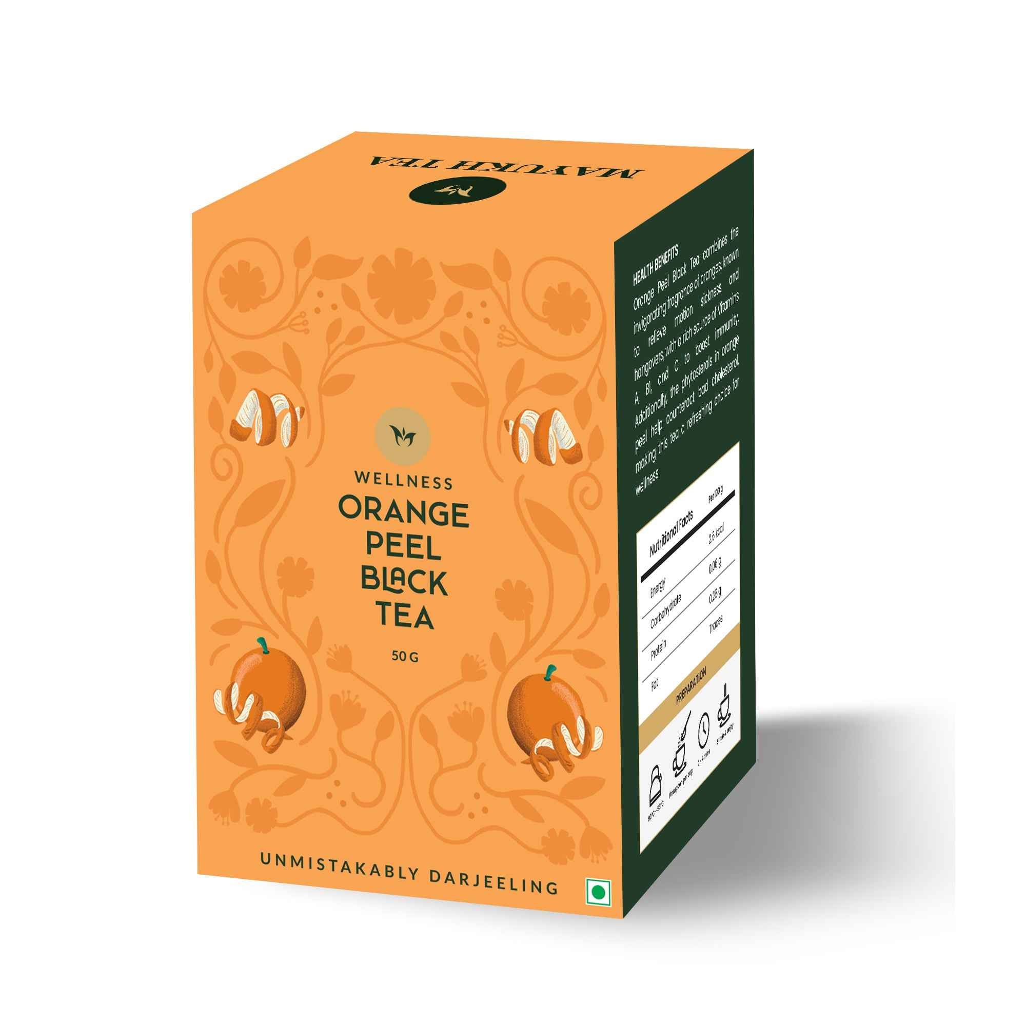 Orange Peel Black Tea - Mayukh