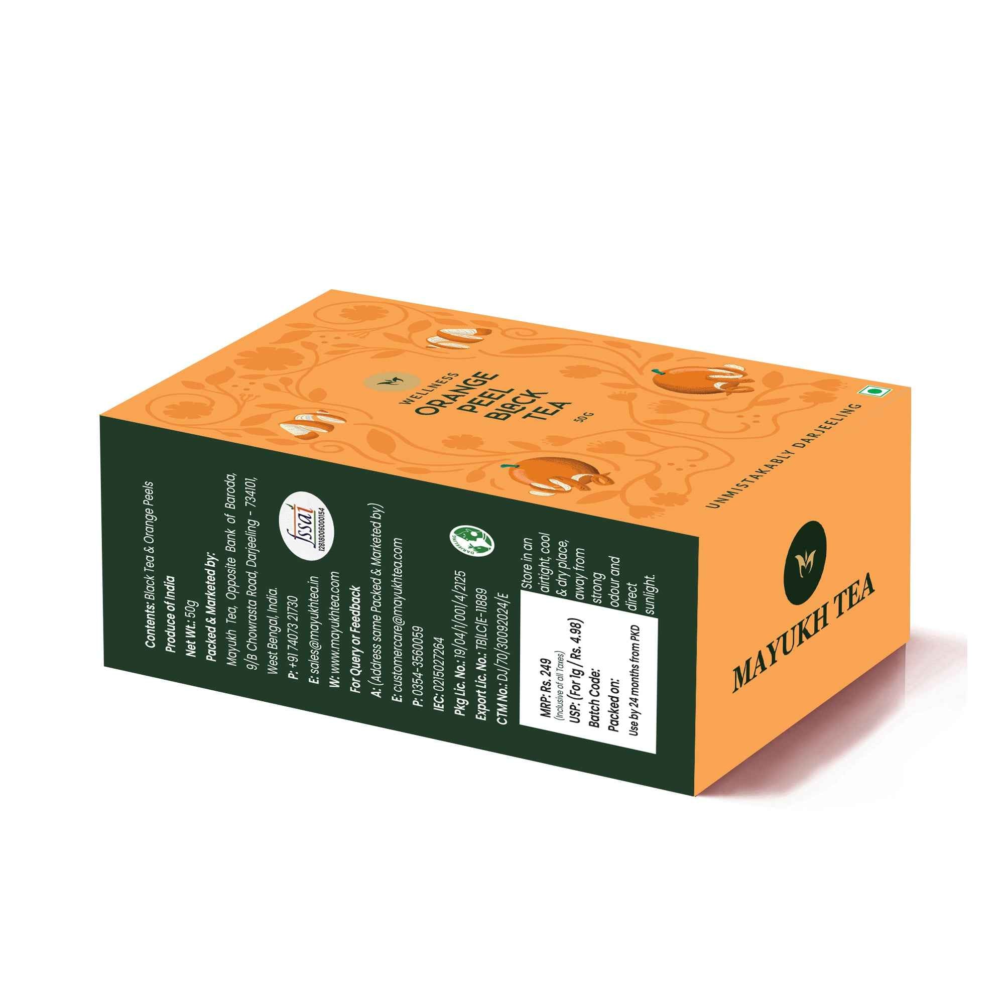 Orange Peel Black Tea - Mayukh