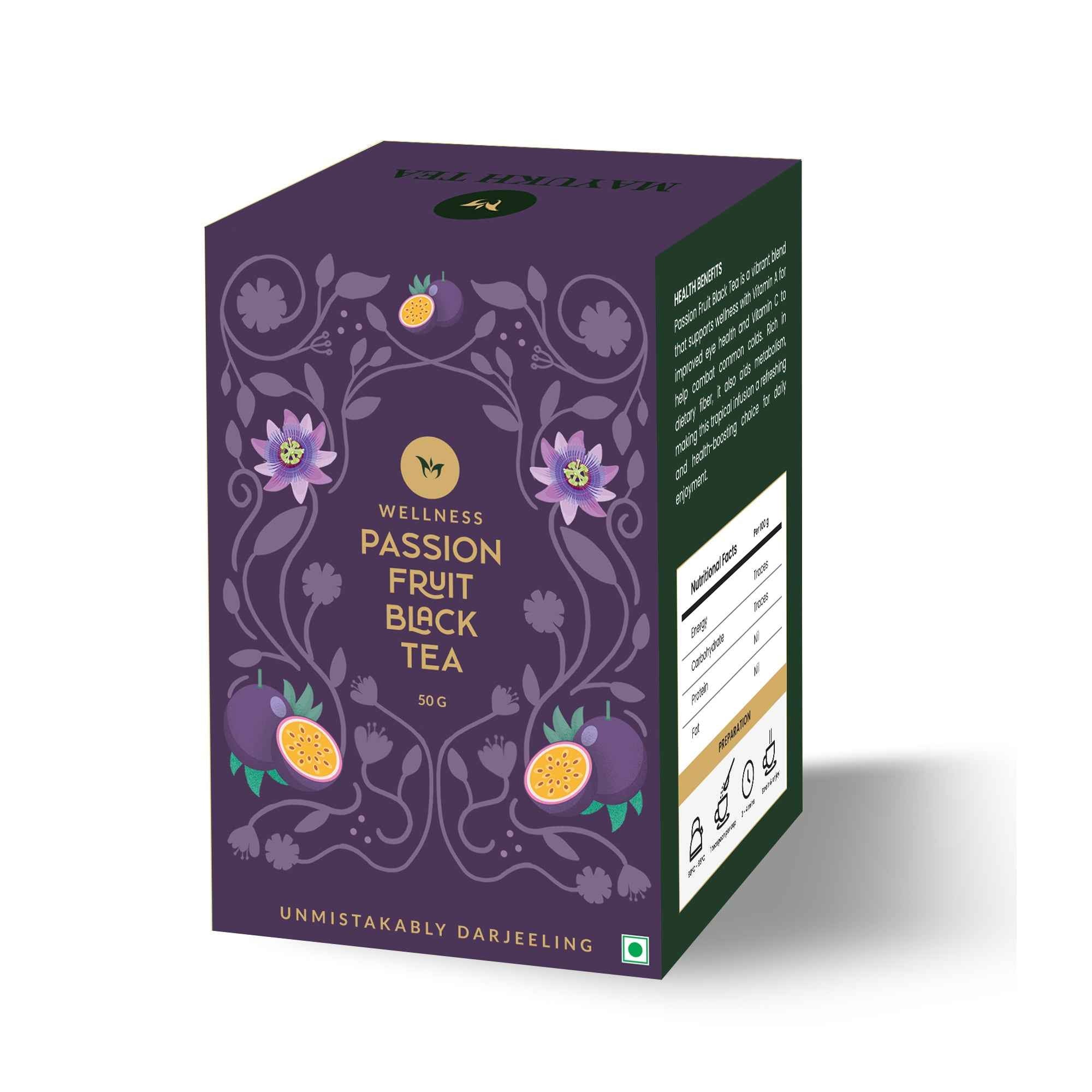 Passion Fruit Black Tea - Mayukh