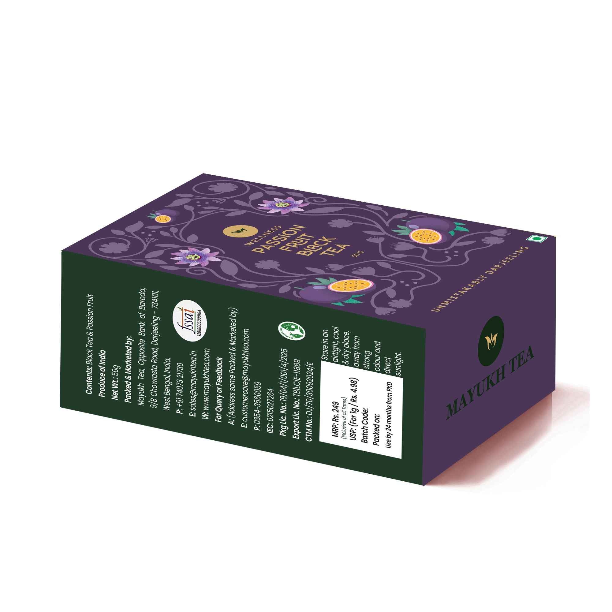 Passion Fruit Black Tea - Mayukh