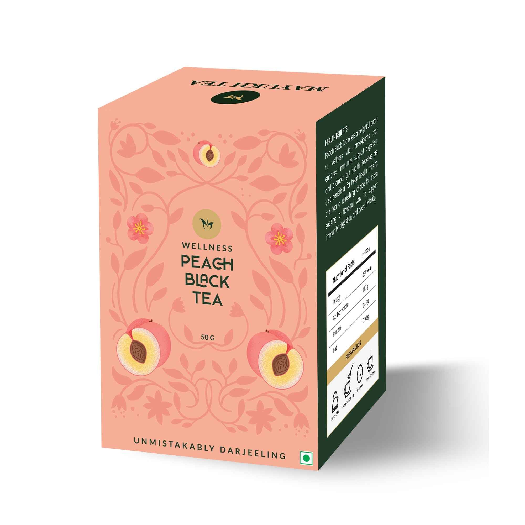 Peach Black tea - Mayukh