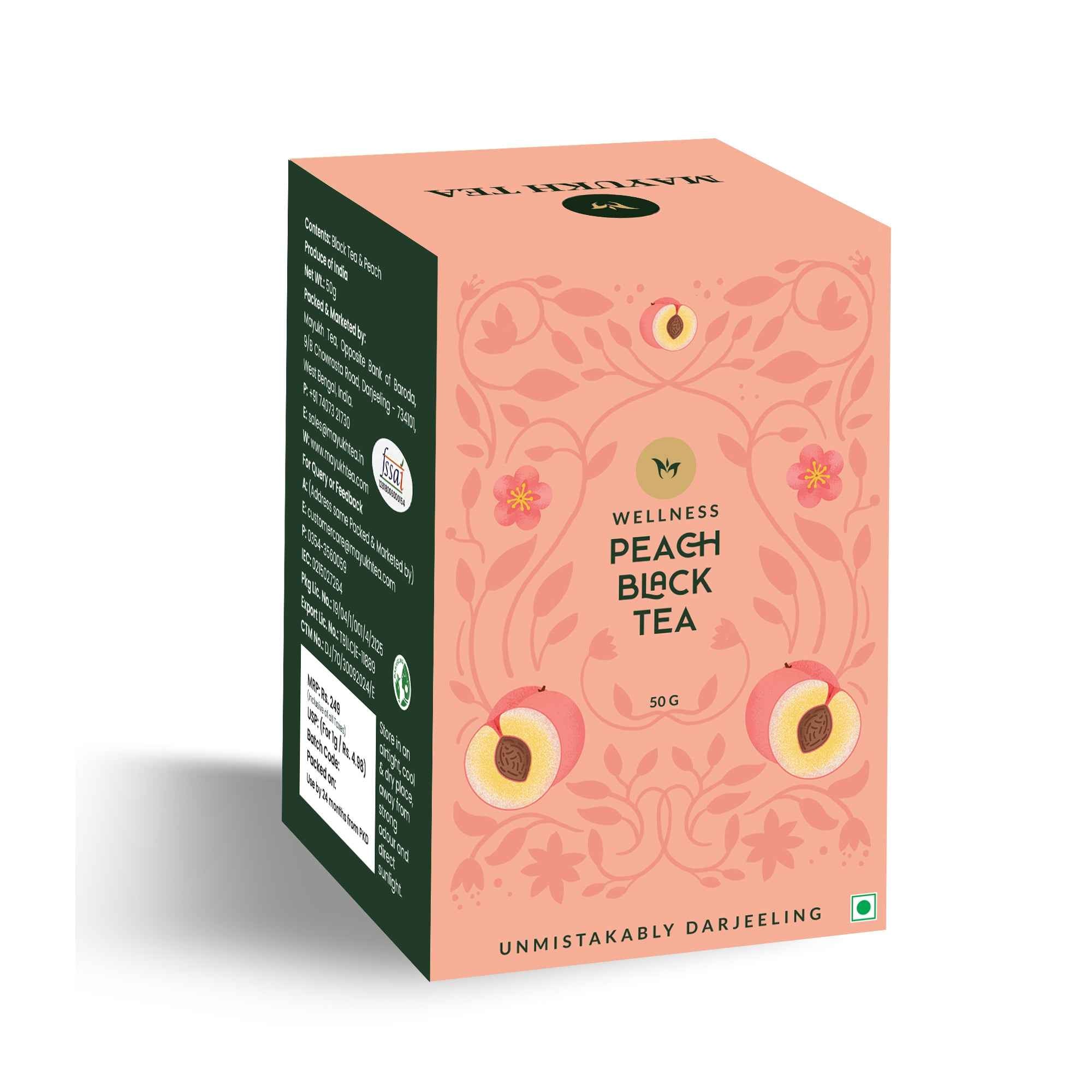 Peach Black tea - Mayukh