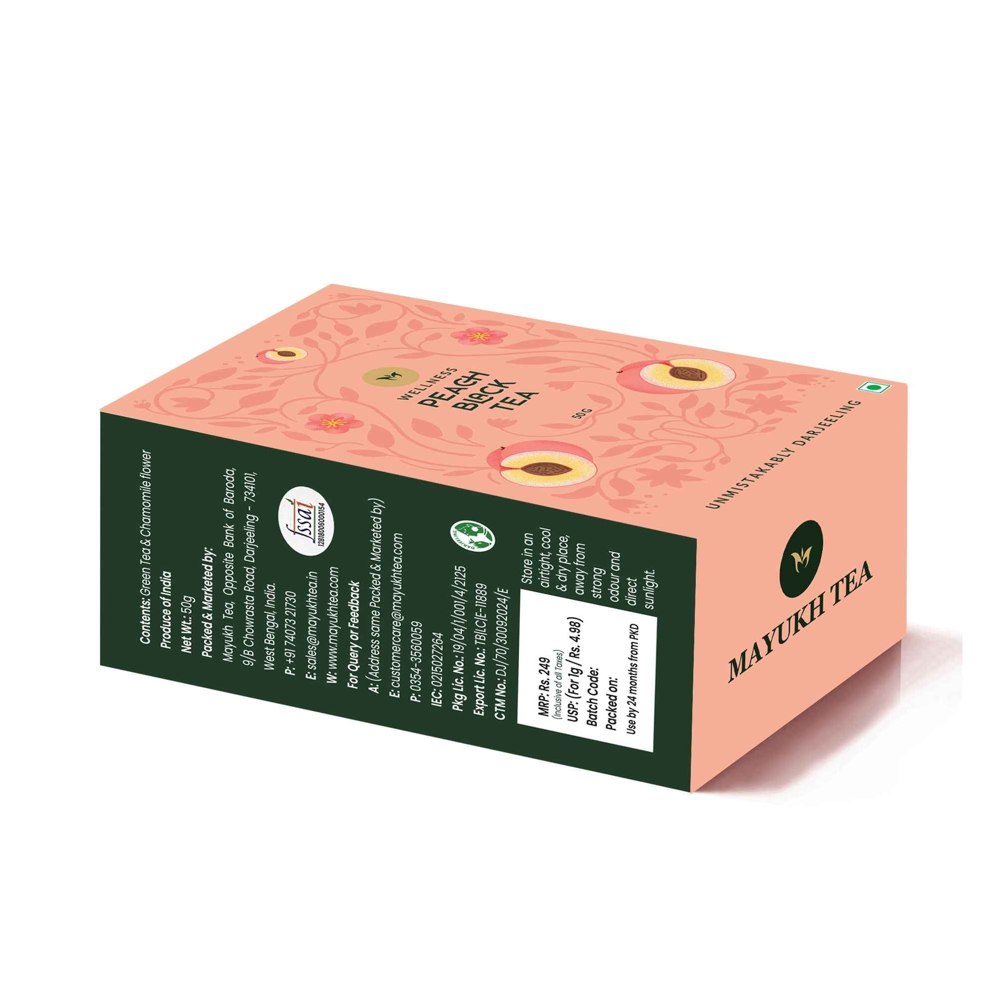 Peach Black tea - Mayukh