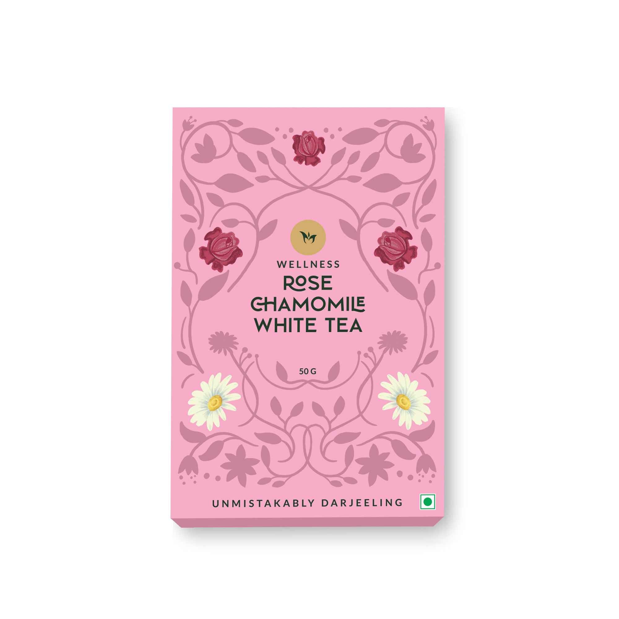 Rose Chamomile White Tea - Mayukh