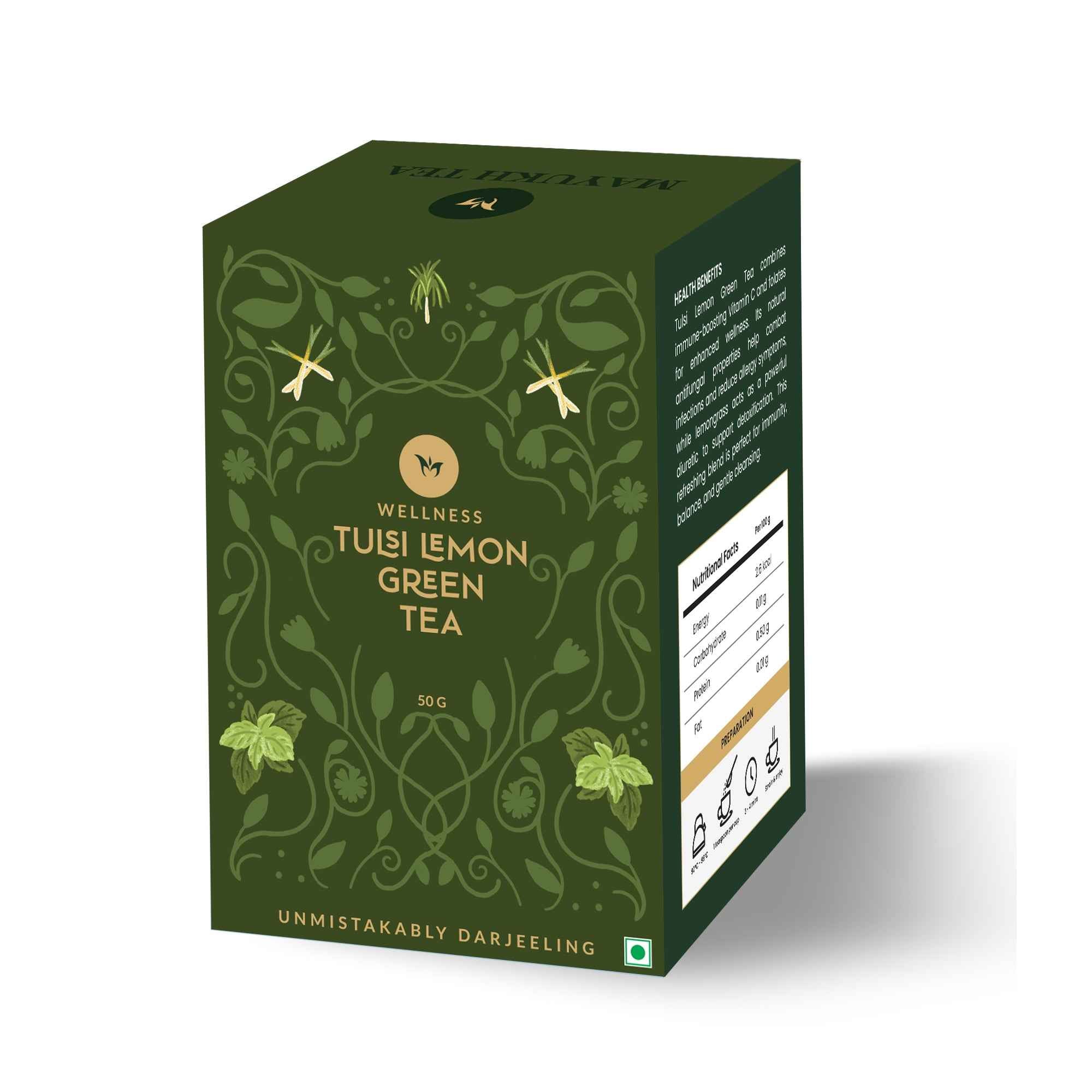 Tulsi Lemongrass Green Tea - Mayukh