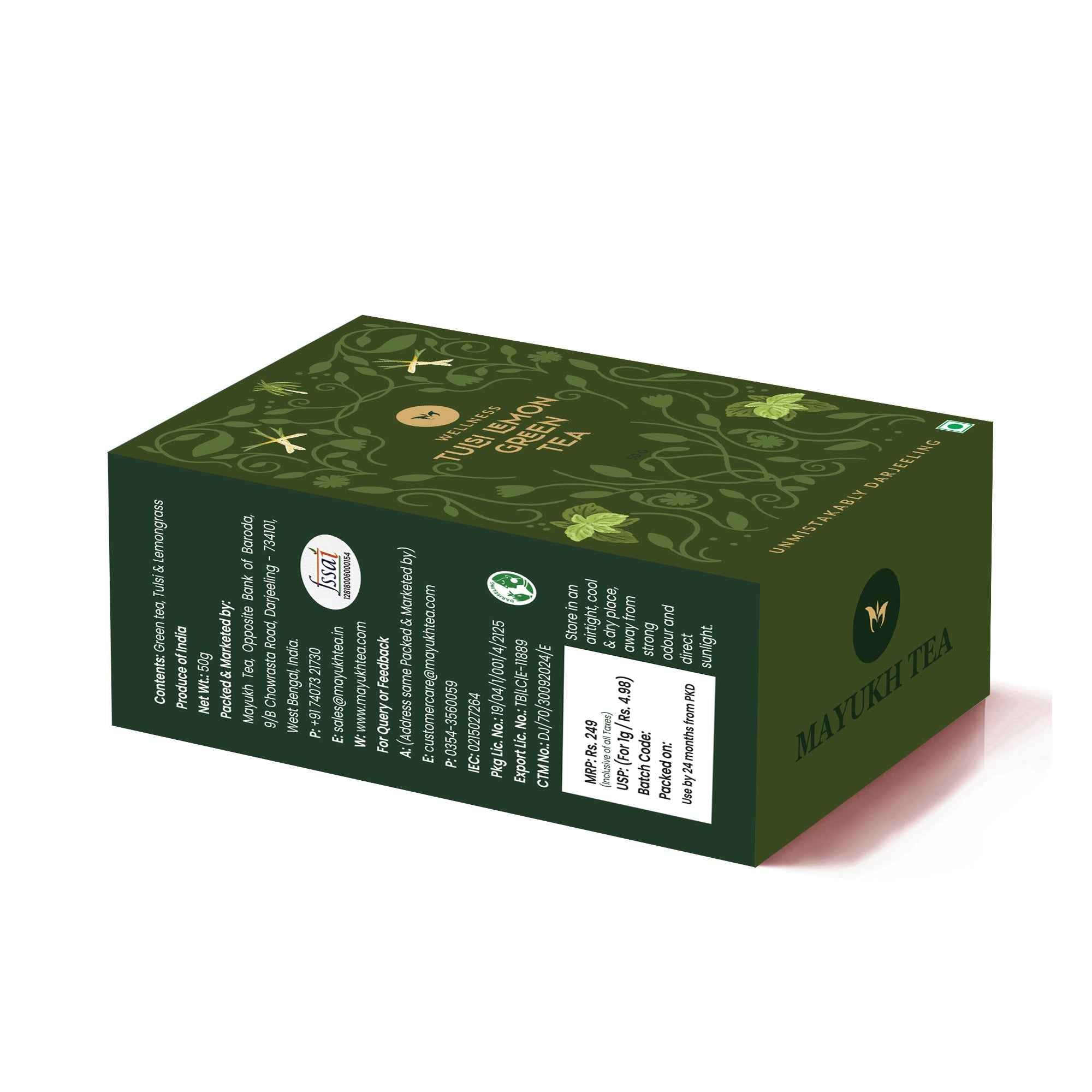 Tulsi Lemongrass Green Tea - Mayukh