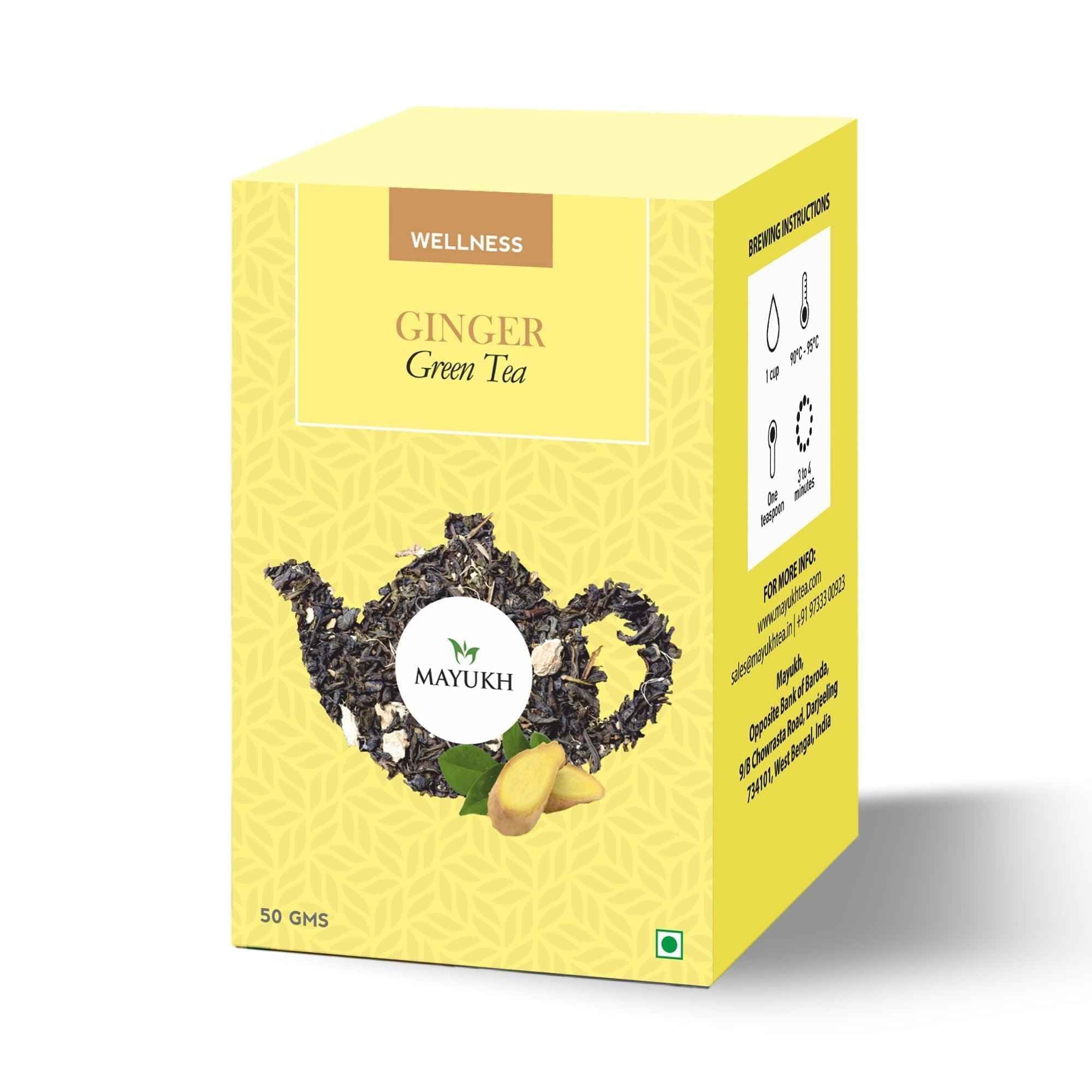 Ginger Green Tea - Mayukh