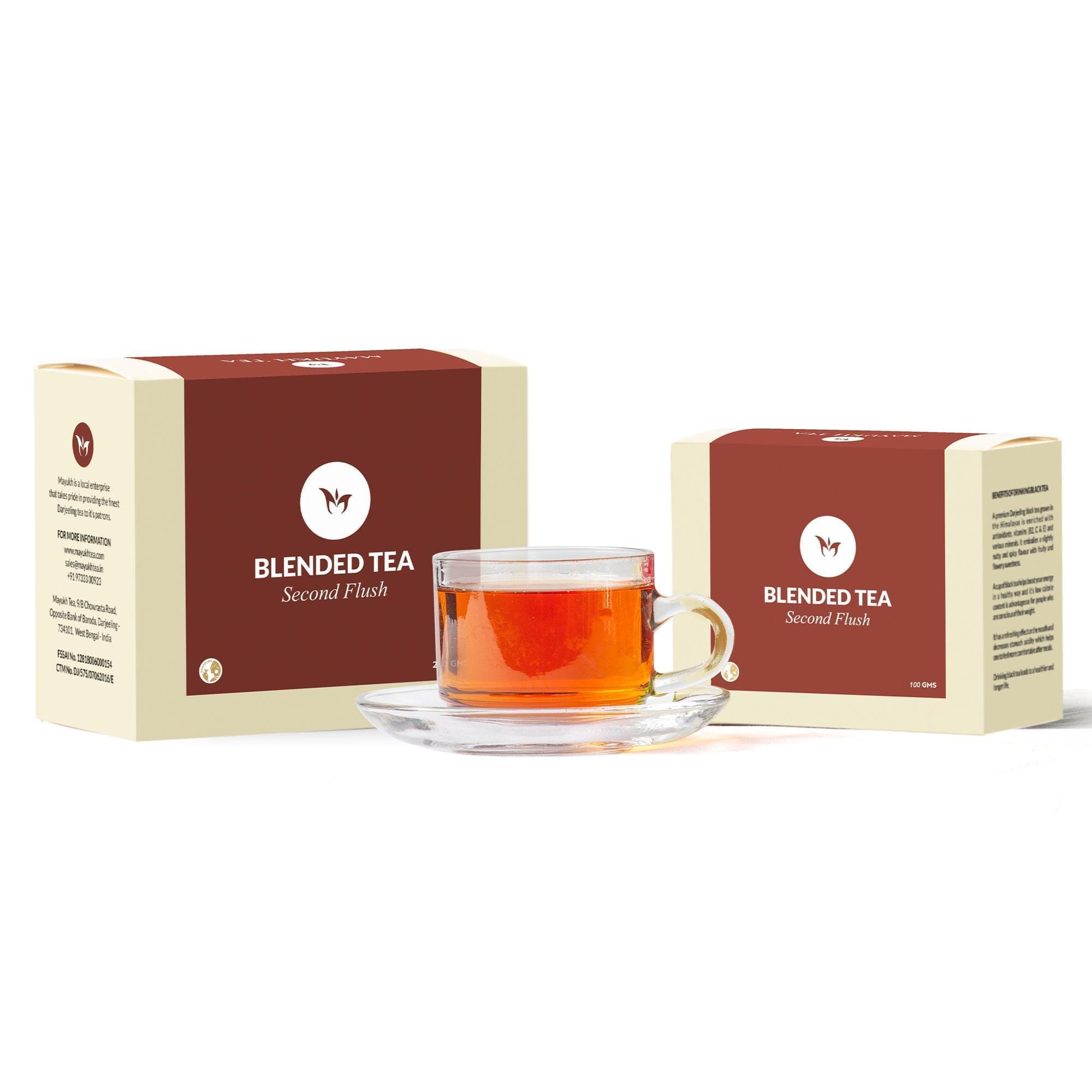 Dooars black tea made from mixed leaf and CTC particles