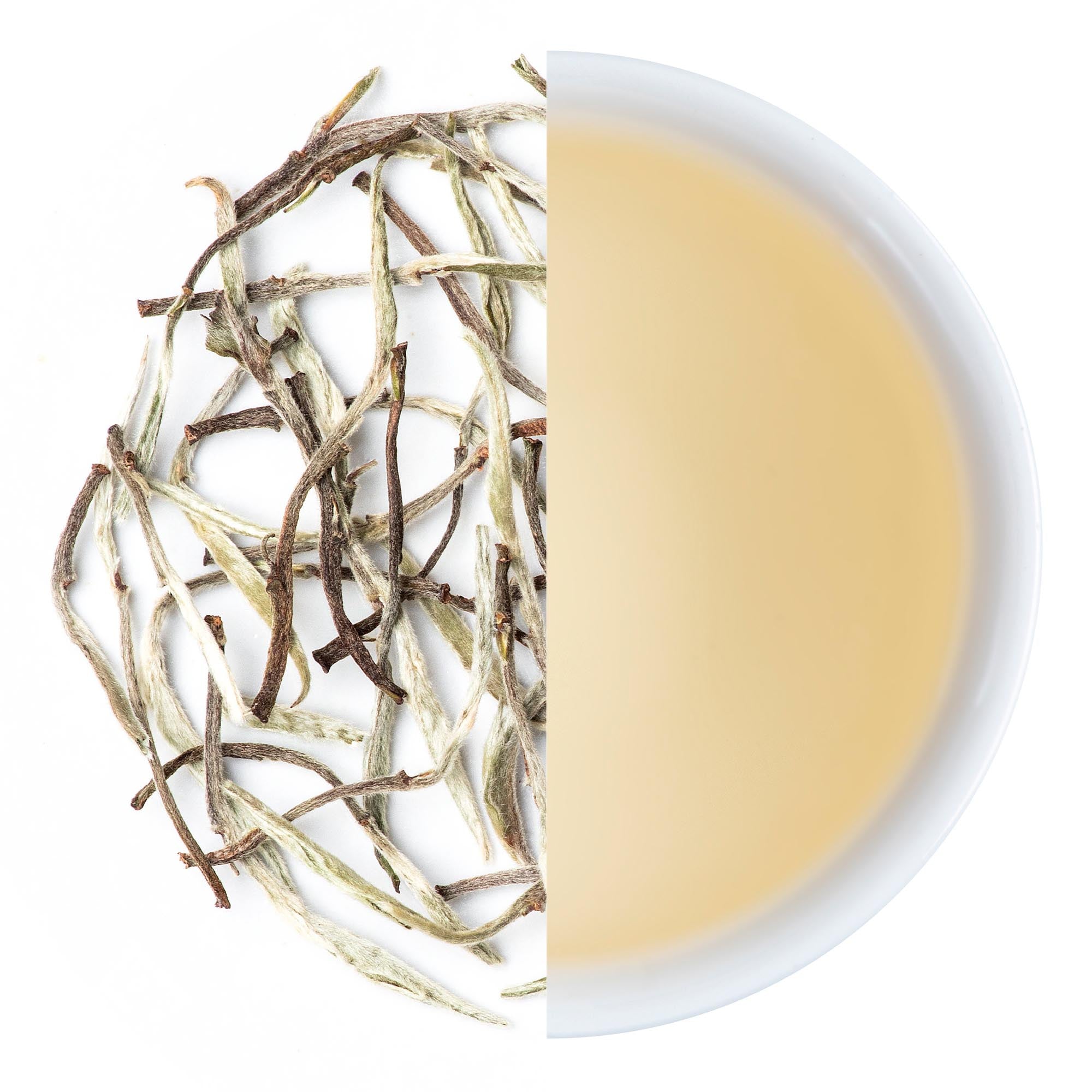 Single estate Darjeeling Silver Needle tea crafted from young buds